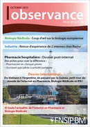 Biologie Médicale ; Industrie ; Pharmacie hospitalière ; Dossier post-internat....