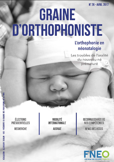 L'’orthophonie en néonatalogie