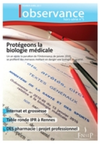 Protégeons la biologie médicale, Internat et grossesse...