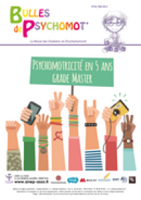 Psychomotricité  en 5 ans grade  Master