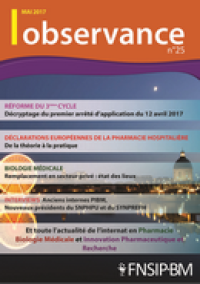 Arrêté du 12 avril 2017 portant organisation du 3e cycle des études de médecine (dont la biologie médicale) : mise en pratique numéro 25