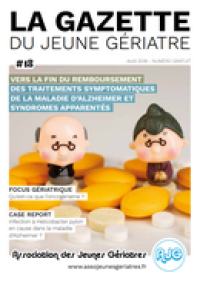 VERS LA FIN DU REMBOURSEMENT DES TRAITEMENTS SYMPTOMATIQUES DE LA MALADIE D’ALZHEIMER ET SYNDROMES APPARENTÉS