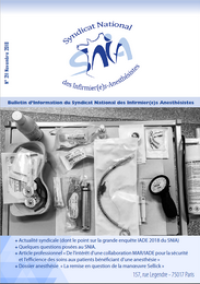 Le bulletin d'information du SNIA