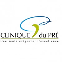 logo Clinique du Pré au Mans, Sarthe, Pays de la Loire.