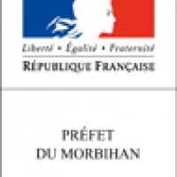 logo DDTM 56 (Direction Départementale des Territoires et de la Mer du MORBIHAN ), Bretagne.