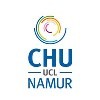 logo CHU UCL Namur à Dinant, Belgique.