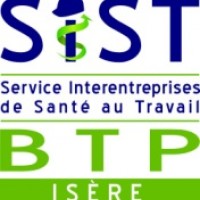 logo SIST BTP de l'Isère - Service de Santé au Travail du Bâtiment et des Travaux publics