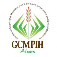 logo GCMPIH Aloès (Groupement Coopératif de Martinique pour la Promotion des personnes Inadaptées et Handicapées)