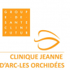 logo clinique jeanne d'arc les orchidées