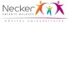 logo AP-HP Hôpital Necker Enfants Malades, réseau de l’Assistance Publique des Hôpitaux de Paris, à Paris en région Ile-de-France