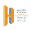 logo Groupe Hospitalier Les portes de Provence Montelimar, Drôme en région Auvergne-Rhône-Alpes.
