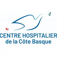 logo CH de la Côte Basque en Pyrénées Atlantiques de l’Aquitaine.