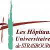 logo Les Hôpitaux Universitaires de Strasbourg, Bas Rhin, Alsace.