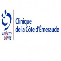 logo Clinique de la Côte d’Emeraude Groupe Vivalto Santé à Saint-Malo en Ille-et-Vilaine en Région Bretagne. (Réseau Public)