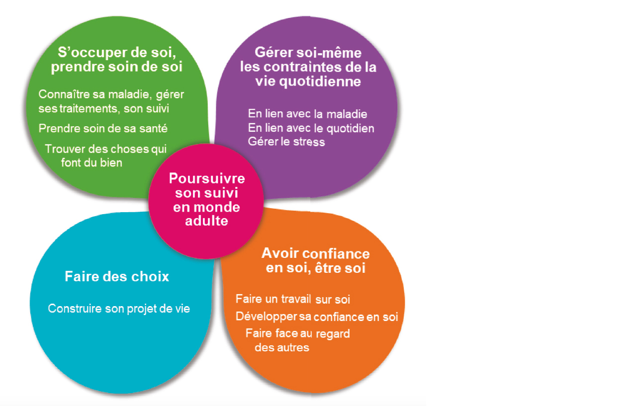 La transition enfant adulte en MPR