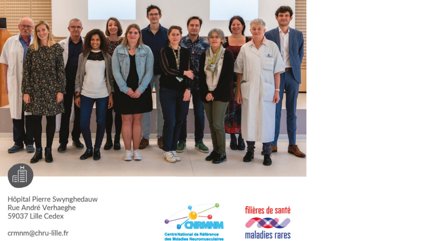Rencontre avec le Pr Tiff reau, MPR au Centre de Référence des Maladies Neuromusculaires du CHU de Lille